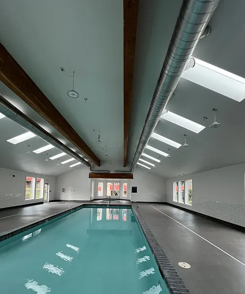 Mold Remediation in Attic Over Pool in Bellevue 